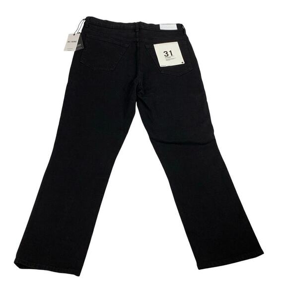 RE/DONE Black 70s Stovepipe Jeans Size 31 NWT - Picture 2 of 7